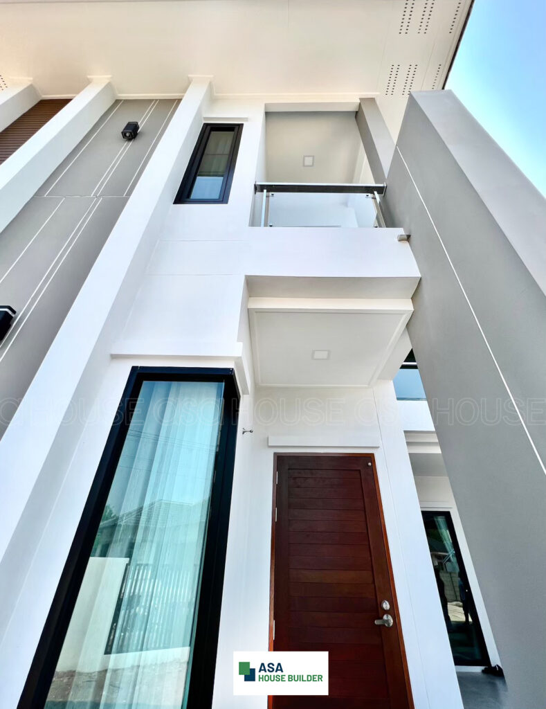 บ้านคุณปภัสรา – บ้านสองชั้นโมเดิร์น